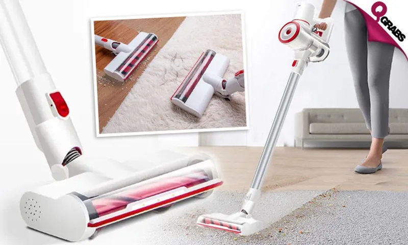 Home Bundle: Cordless Vacuum + Garment Steamer + Dust Mite Vacuum!